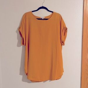 2X Zenana Outfitters Mustard Top